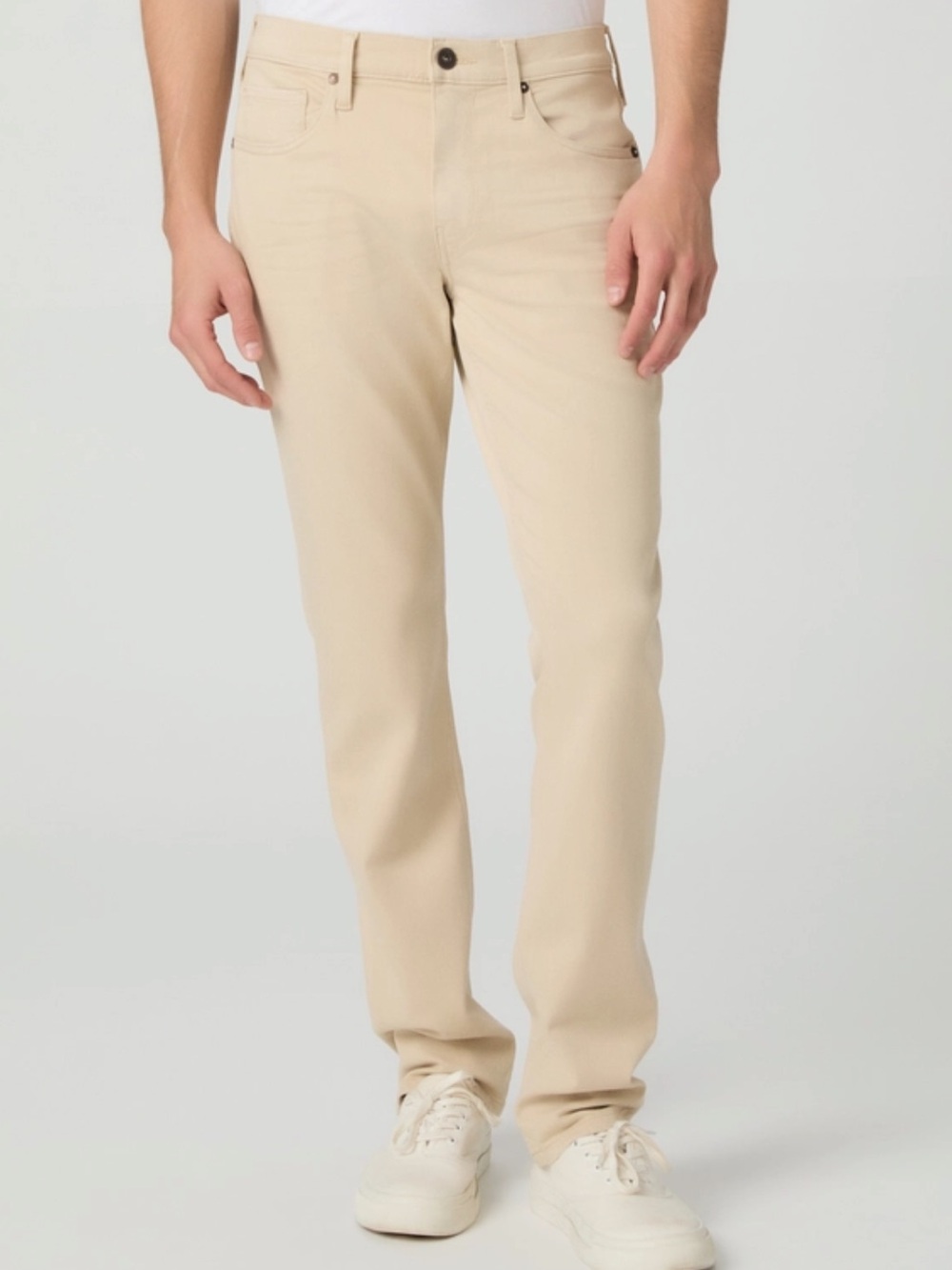PAIGE Federal Slim Straight 5 pocket in Sandstone 36 pants